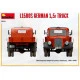 Miniart 38051- 1/35 L1500s German 1,5t truck, scale model kit