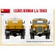 Miniart 38051- 1/35 L1500s German 1,5t truck, scale model kit