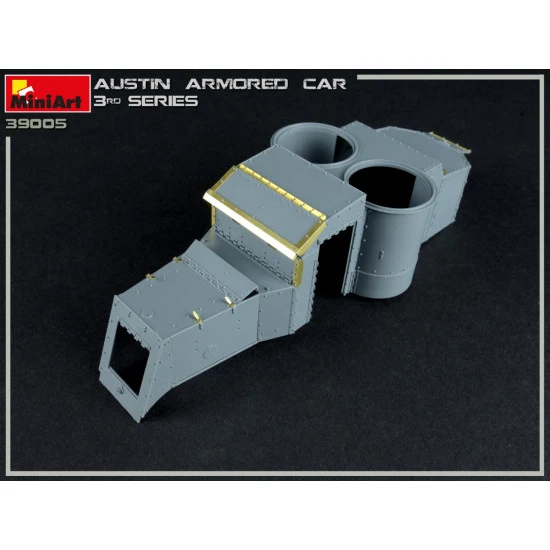 Miniart 39005 - 1/35 - Austin armored car 3rd, interior kit scale plastic model