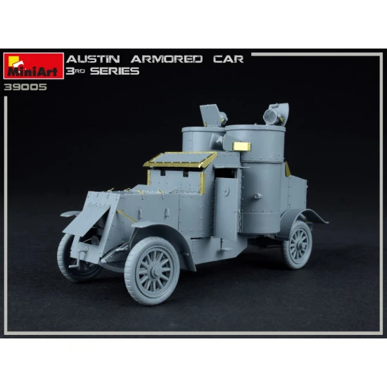 Miniart 39005 - 1/35 - Austin armored car 3rd, interior kit scale plastic model
