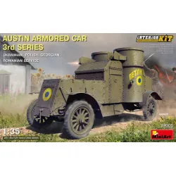 Us Stock Miniart 39005 - 1/35 - Austin Armored Car 3rd, Interior Kit Scale Plastic Model