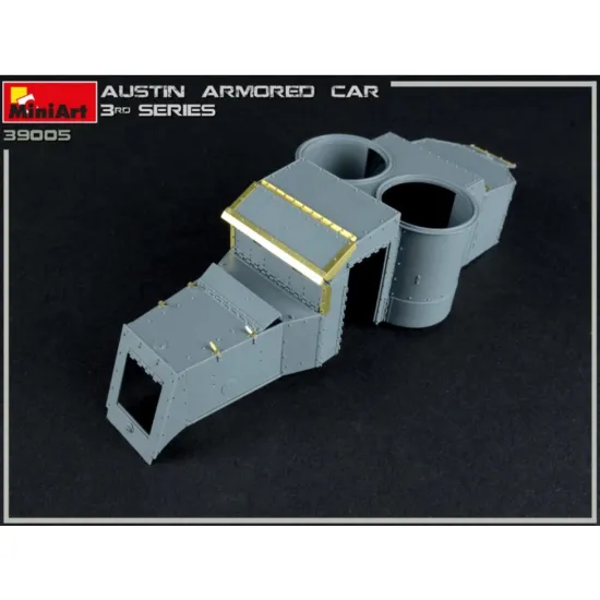 Us Stock Miniart 39005 - 1/35 - Austin Armored Car 3rd, Interior Kit Scale Plastic Model