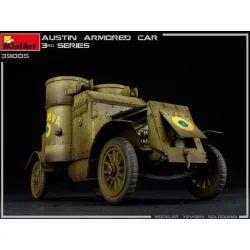 Us Stock Miniart 39005 - 1/35 - Austin Armored Car 3rd, Interior Kit Scale Plastic Model