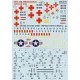 Print Scale PSR 48-185 - 1/48 - UH-1 Air Ambulance in Vietnam War Part 1 scale wet decal for plastic model