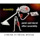 SDM 35011 - 1/35 - Satellite antenna. L=50mm, H=60mm, D=31mm. 1 pcs