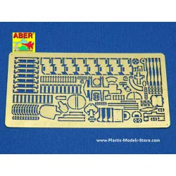 German E100 Super Heavy Tank photo-etched set 1/35 Aber 35225