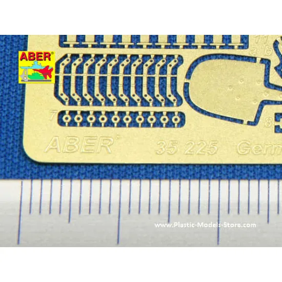 German E100 Super Heavy Tank photo-etched set 1/35 Aber 35225