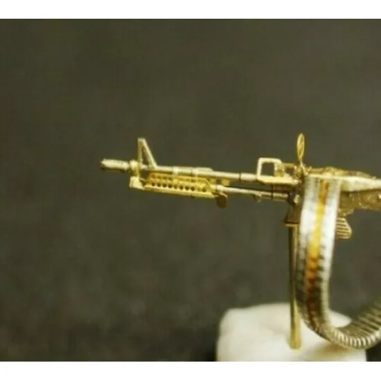 M60 MACHINE GUN MOUNT VARIANT (USA) PLASTIC MODEL KIT 1/72 MINI WORLD 7245C