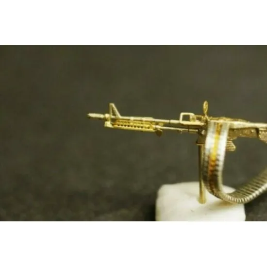 M60 MACHINE GUN MOUNT VARIANT (USA) PLASTIC MODEL KIT 1/72 MINI WORLD 7245C