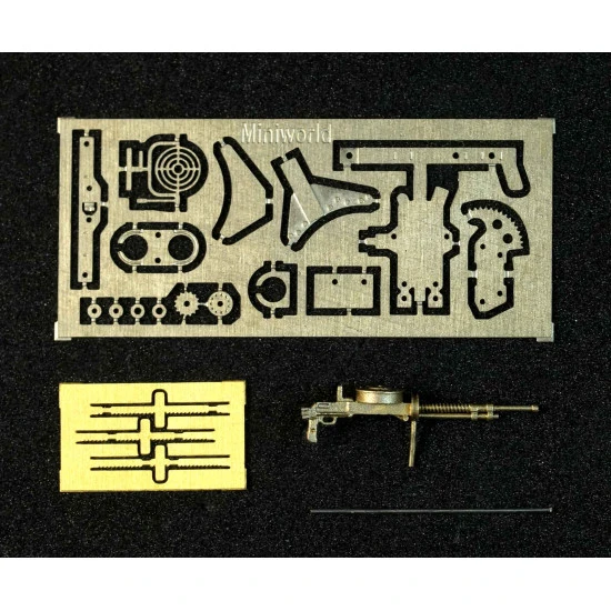 DT-29 MACHINE GUN EARLY ON MOUNT P-40 USSR 1/72 MINI WORLD 7250C