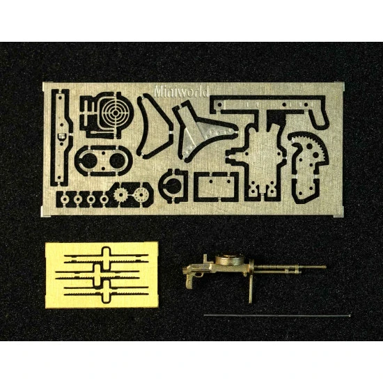 DT-29 MACHINE GUN LATER ON MOUNT P-40 USSR 1/72 MINI WORLD 7250D