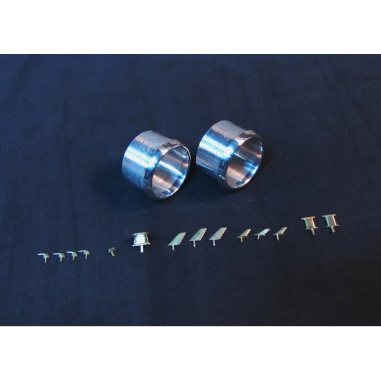 INTAKES, PITOTS, ANTENNAS GULFSTREAM C-37B/G-550 AMODEL 1/72 MINI WORLD 7269