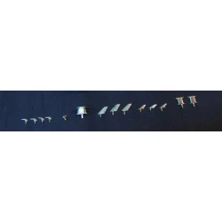 PITOTS, ANTENNAS FOR GULFSTREAM C-37B/G-550 AMODEL 1/72 MINI WORLD 7269A