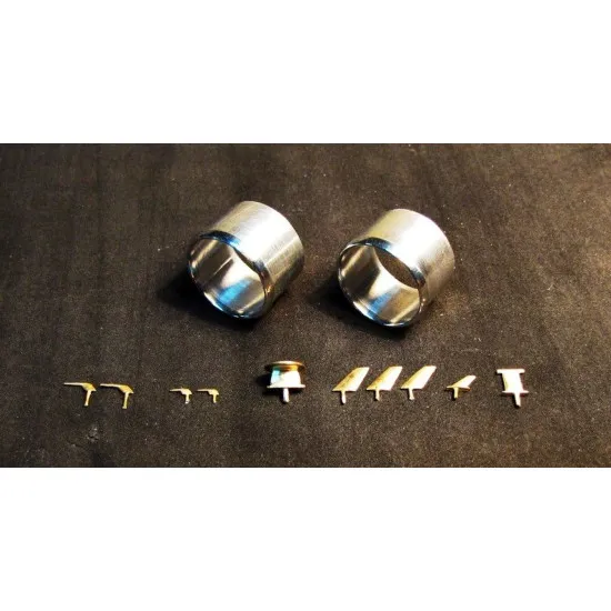 INTAKES, ANTENNAS CANADAIR CHALLENGER CL.604 BPK 1/72 MINI WORLD 7270