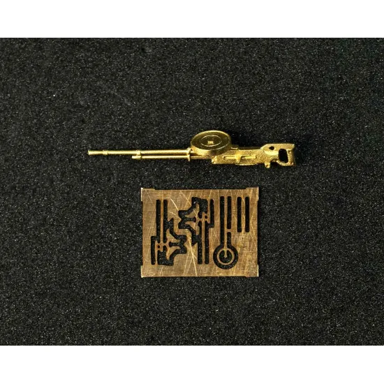 POLISH WZ.37 MACHINE GUN SZCZENIAK 1/72 MINI WORLD 7276