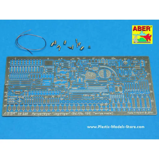Jagdtiger (Sd.Kfz. 186) vol. 1 basic set photo-etched set 1/35 Aber 35228