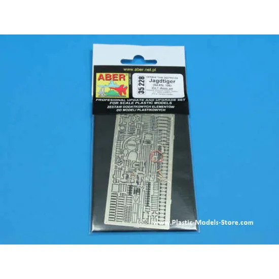 Jagdtiger (Sd.Kfz. 186) vol. 1 basic set photo-etched set 1/35 Aber 35228