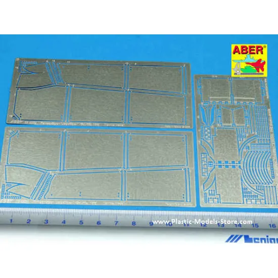 Jagdtiger (Sd.Kfz. 186) vol. 2 Fenders photo-etched set 1/35 Aber 35229