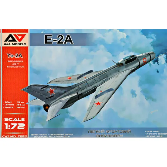 A&A Models AA7220 - 1/72 - Ye-2A Preseries Light Interceptor
