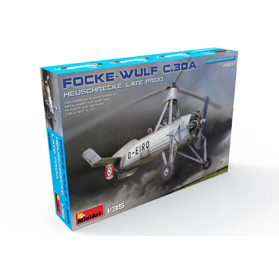 Miniart 41018 - 1/35 Reconnaissance Autogyro Focke Wulf FW C.30A Heuschrecke Plastic model kits