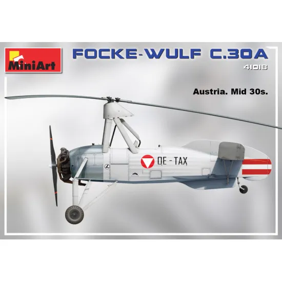Miniart 41018 - 1/35 Reconnaissance Autogyro Focke Wulf FW C.30A Heuschrecke Plastic model kits