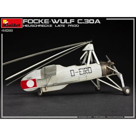 Miniart 41018 - 1/35 Reconnaissance Autogyro Focke Wulf FW C.30A Heuschrecke Plastic model kits
