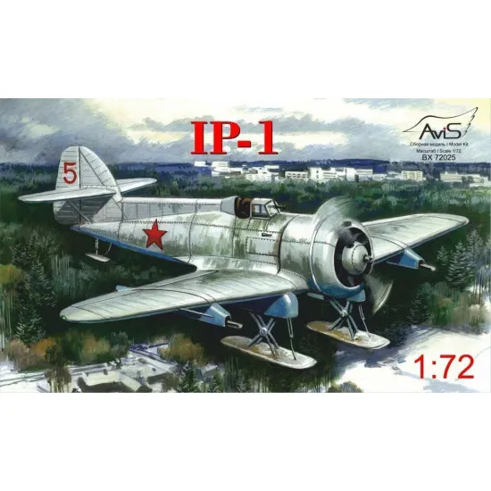 AVIS AV72025 - 1/72 - GRIGOROVICH IP-1 FIGHTER ON SKIS MODEL KIT