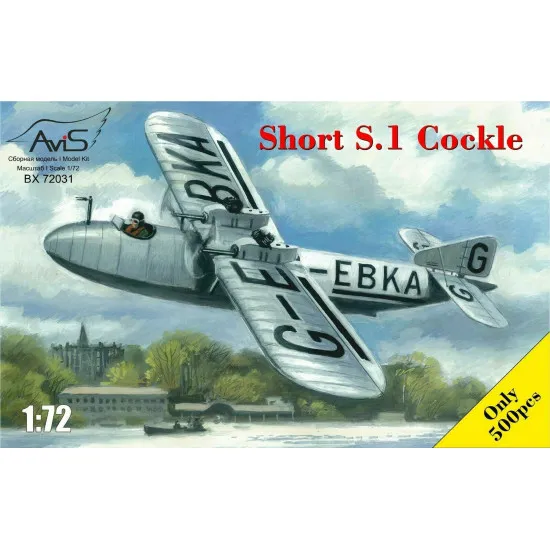 AVIS AV72031 - 1/72 - SHORT S.1 COCKLE MODEL KIT