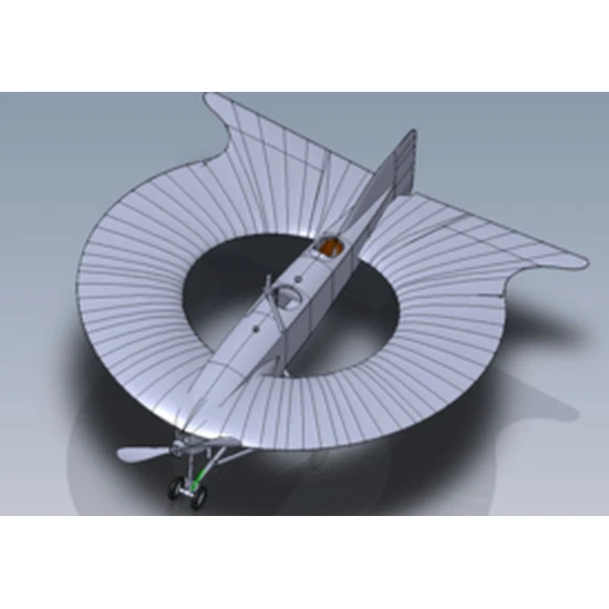 AVIS AV72036 - 1/72 - LEE-RICHARDS ANNULAR MONOPLANE PLASTIC MODEL KIT