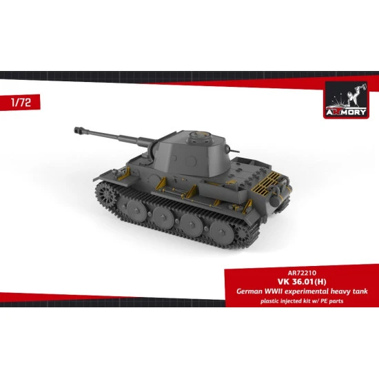 Armory AR72210-1/72 -VK 36.01(H) German WWII Experimental Heavy Tank Model kit Scale