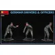 Miniart 35345 - 1/35 - German drivers & officers plastic scale model kit