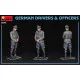 Miniart 35345 - 1/35 - German drivers & officers plastic scale model kit