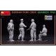 Miniart 35354 - 1/35 - German tank crew. Kharkov 1943. resin heads model kit