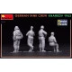 Miniart 35354 - 1/35 - German tank crew. Kharkov 1943. resin heads model kit