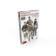 Miniart 35354 - 1/35 - German tank crew. Kharkov 1943. resin heads model kit