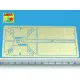 Rear small fuel tanks for T-34/76 photo-etched set 1/35 Aber 35A096