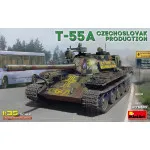 Miniart 37084 - 1/35 - T-55A Czechoslovak production. scale plastic model kit