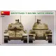Miniart 37098 - 1/35 - Egyptian t-34/85 with crew. scale plastic model kit