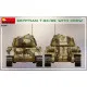 Miniart 37098 - 1/35 - Egyptian t-34/85 with crew. scale plastic model kit