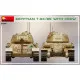 Miniart 37098 - 1/35 - Egyptian t-34/85 with crew. scale plastic model kit
