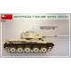 Miniart 37098 - 1/35 - Egyptian t-34/85 with crew. scale plastic model kit