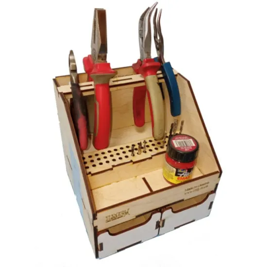 LMG WO-1207 Tool holder. Organizers. Size 150x150x150 mm. LaserModelGraving