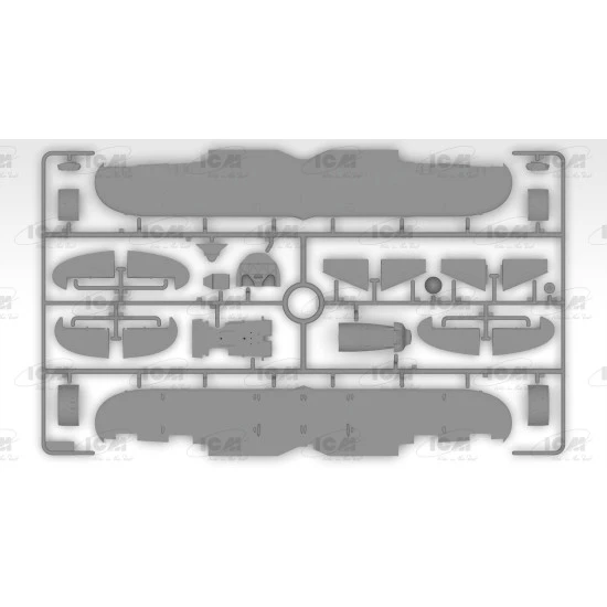 ICM 32022 - 1/32 - Fighter CR. 42 LW with German pilots Plastic Model Store