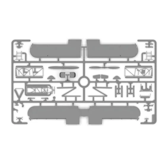 ICM 32052 - 1/32 - Fighter CR. 42 LW with German pilots Plastic Model Store