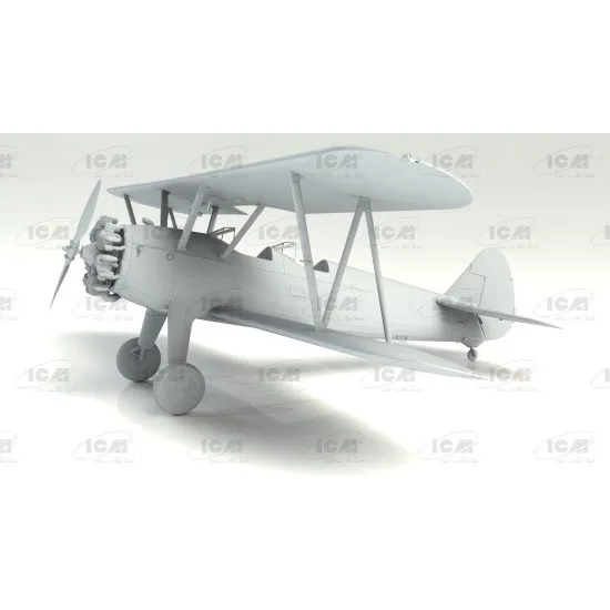 ICM 32052 - 1/32 - Fighter CR. 42 LW with German pilots Plastic Model Store