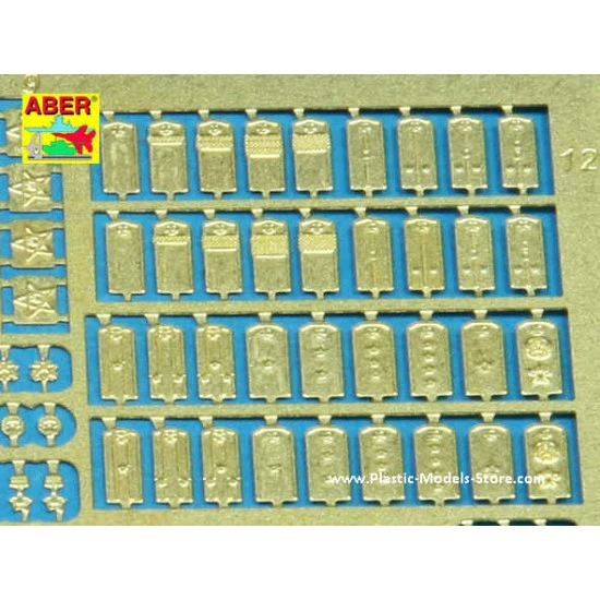 Soviet WW II infantry accessories photo-etched set 1/35 Aber 35A113