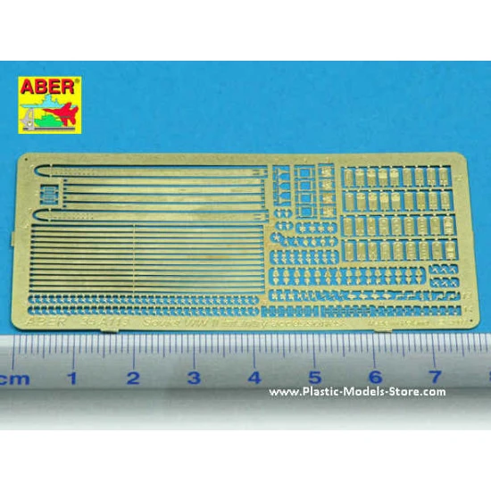 Soviet WW II infantry accessories photo-etched set 1/35 Aber 35A113