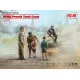ICM 35647 - 1/32 - WWII French Tank Crew (5 figures), scale plastic model kit