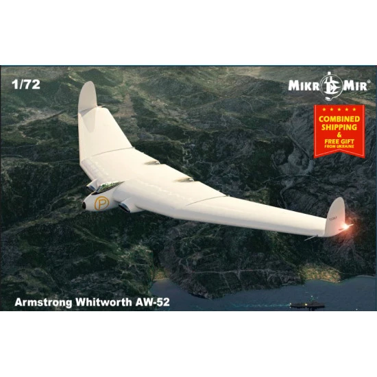 Mikro-mir 72-016 - 1/72 - Armstrong Whitworth AW-52. Scale model aircraft