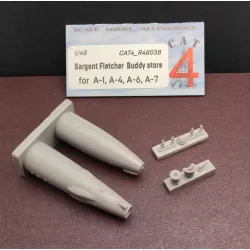 Us Stock Cat4 R48038 - 1/48 - Sargent Fletcher Buddy Store For Model A-1/A-4/A-6/A-7 Scale Kit